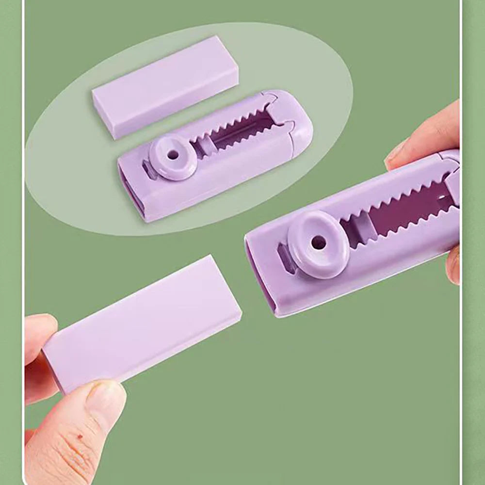 Creative Push Pull Eraser for School