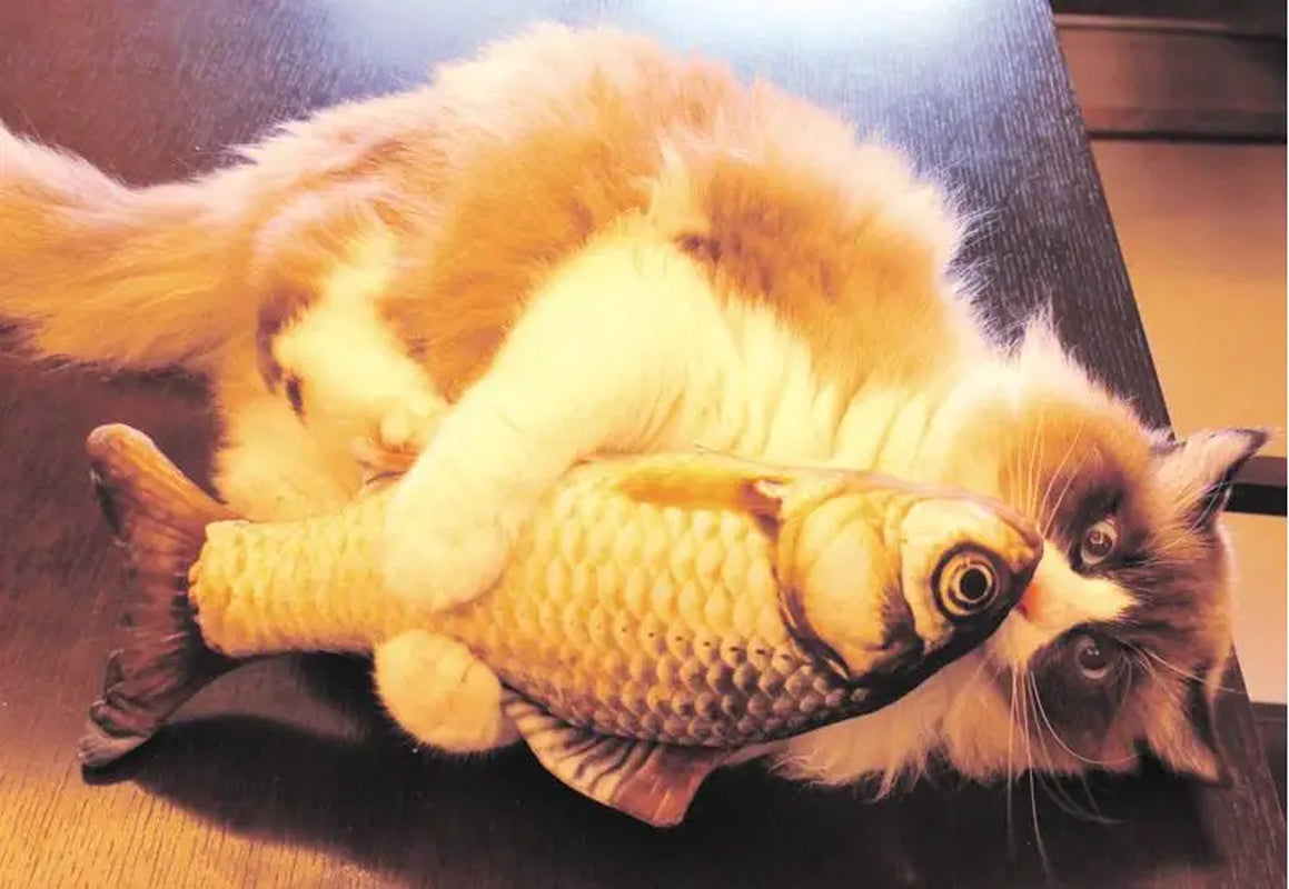 20Cm Cat Favor Fish Toy Stuffed Fish Shape Cat Scratch Board Scratching Post Plush Toys for Cat Pet Toy Pet Products Supplies