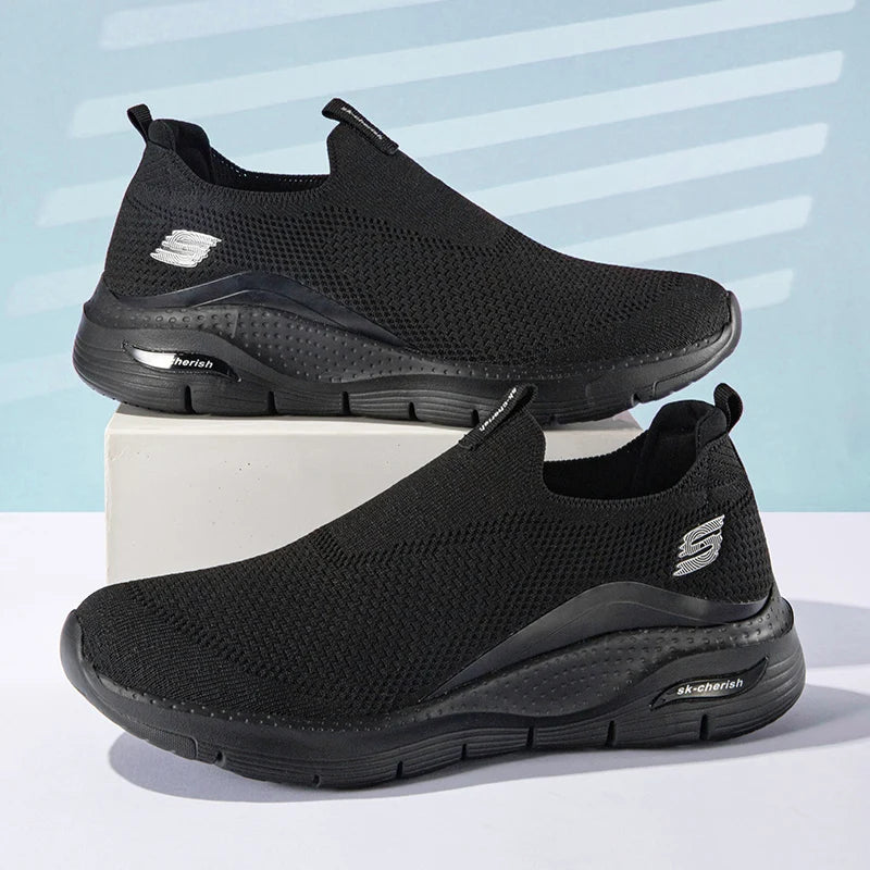 Casual Sneaker for Men Outdoor Comfortable Men'S Sports Sneakers Breathable Fashion Slip-On Mans Shoes Spring Summer Main Push