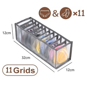 Socks Organizer Underwear Bra Storage Box Cabinet Drawer Organizer for Clothes Ties Wardrobe Clothes Organizer Cabinet Separator