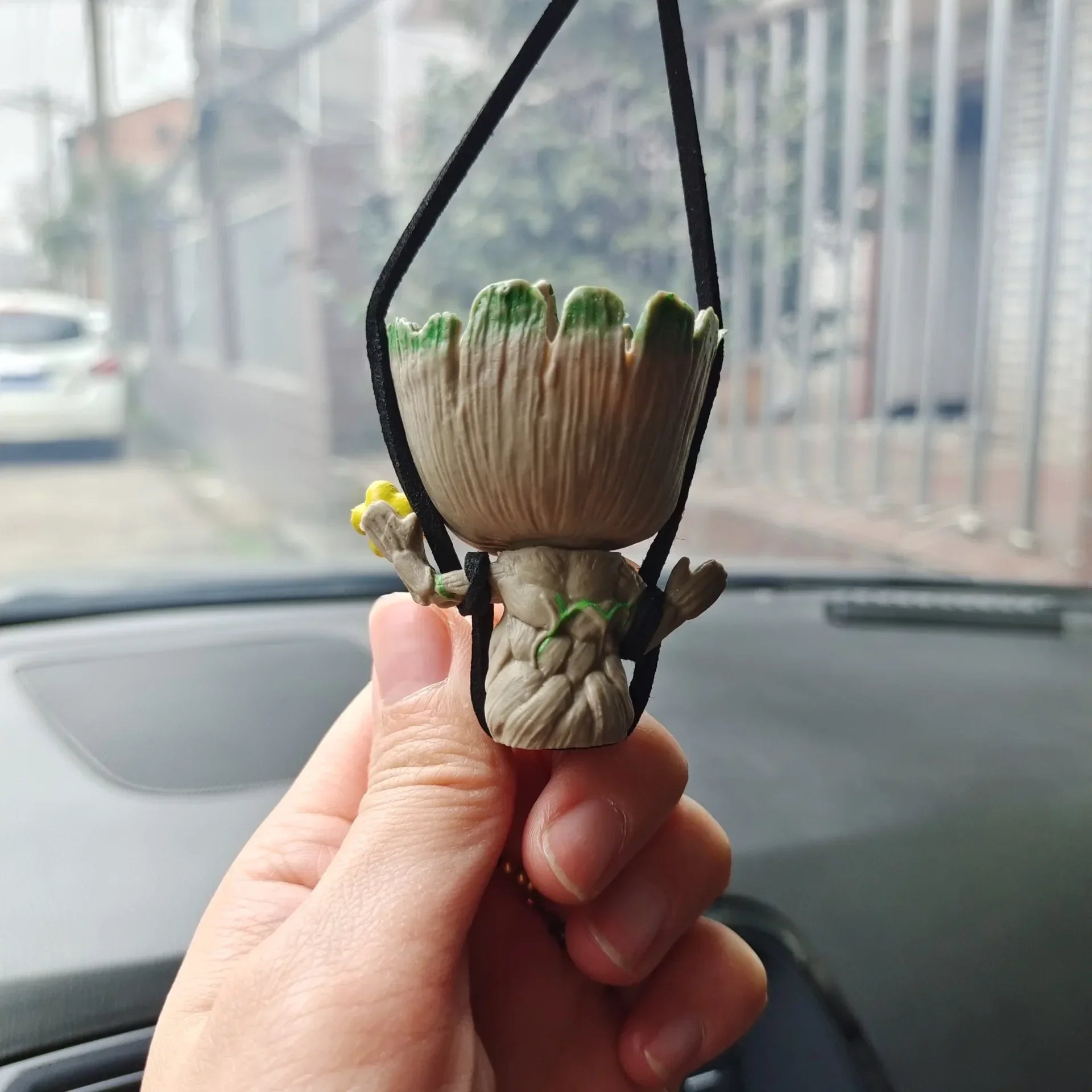 Tree Man Groot Guardians of the Galaxy  Avengers Mini Toys Action Figure Groot Deadpool Car Perfume Decoration Kids Gift