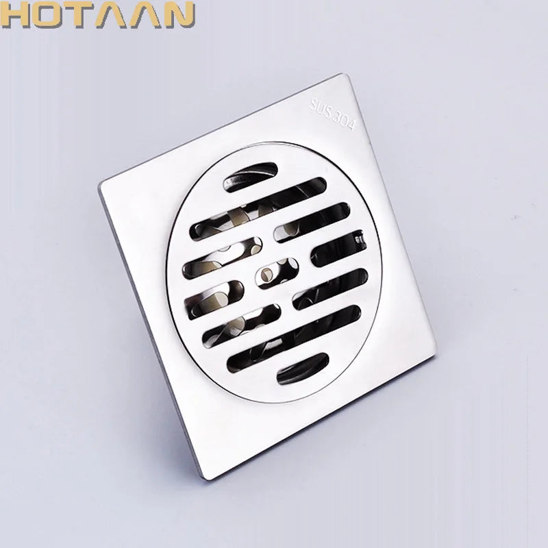 "Premium Stainless Steel Shower Drain for Odor-Free Bathroom, Toilet, Kitchen, and Balcony"