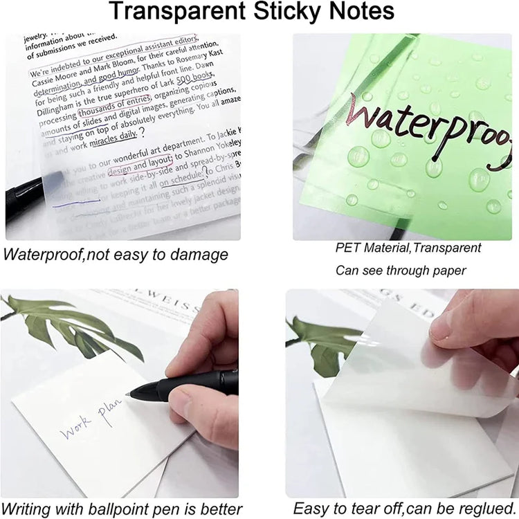 Transparent Sticker Note 