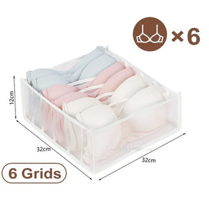 Socks Organizer Underwear Bra Storage Box Cabinet Drawer Organizer for Clothes Ties Wardrobe Clothes Organizer Cabinet Separator