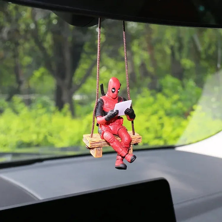 Tree Man Groot Guardians of the Galaxy  Avengers Mini Toys Action Figure Groot Deadpool Car Perfume Decoration Kids Gift