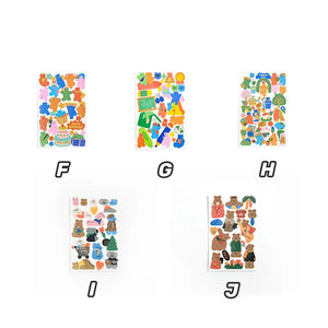 1Pc Animal Stickers School