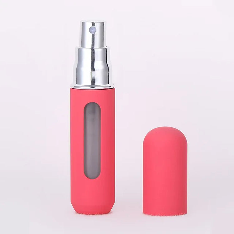 5Ml Traveling Perfume Atomizer Portable Liquid Container for Cosmetics Mini Metal Aluminum Pump Spray Empty Bottle Refillable