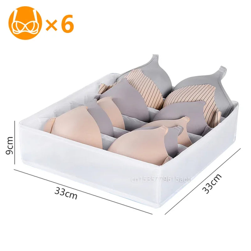 Socks Organizer Underwear Bra Storage Box Cabinet Drawer Organizer for Clothes Ties Wardrobe Clothes Organizer Cabinet Separator