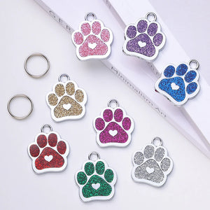 Custom Logo Pet Dog Tag Personalized Cat and Dog Keychain Anti-Lost Pet ID Tag Pendant Pet Supplies Wholesale